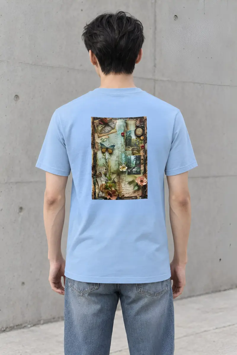 "Whimsical Memories" Heavyweight Unisex Crewneck T-shirt