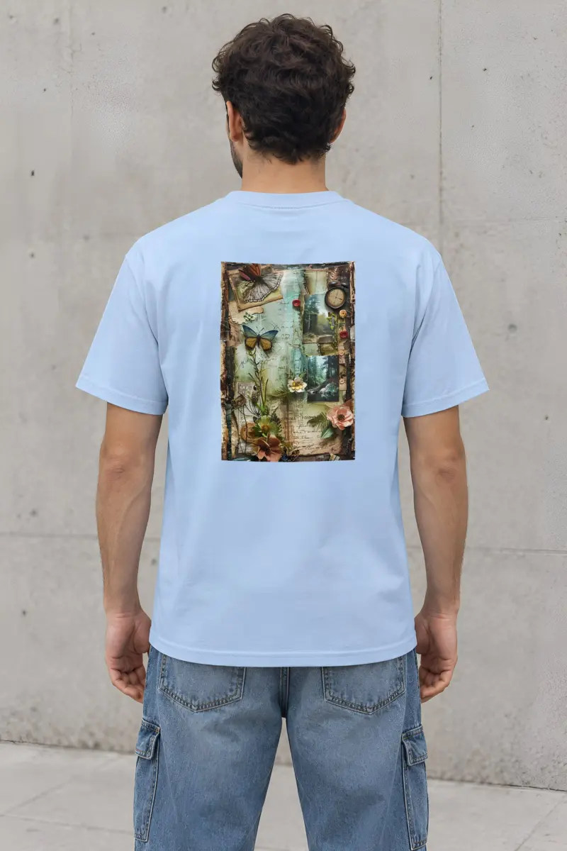 "Whimsical Memories" Heavyweight Unisex Crewneck T-shirt
