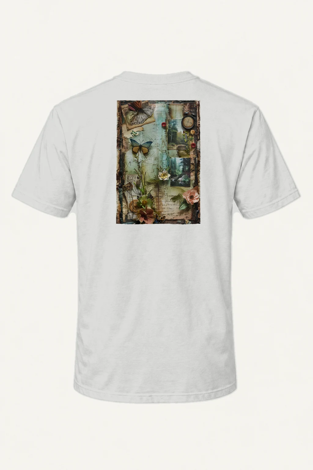 "Whimsical Memories" Heavyweight Unisex Crewneck T-shirt | Gildan 5000