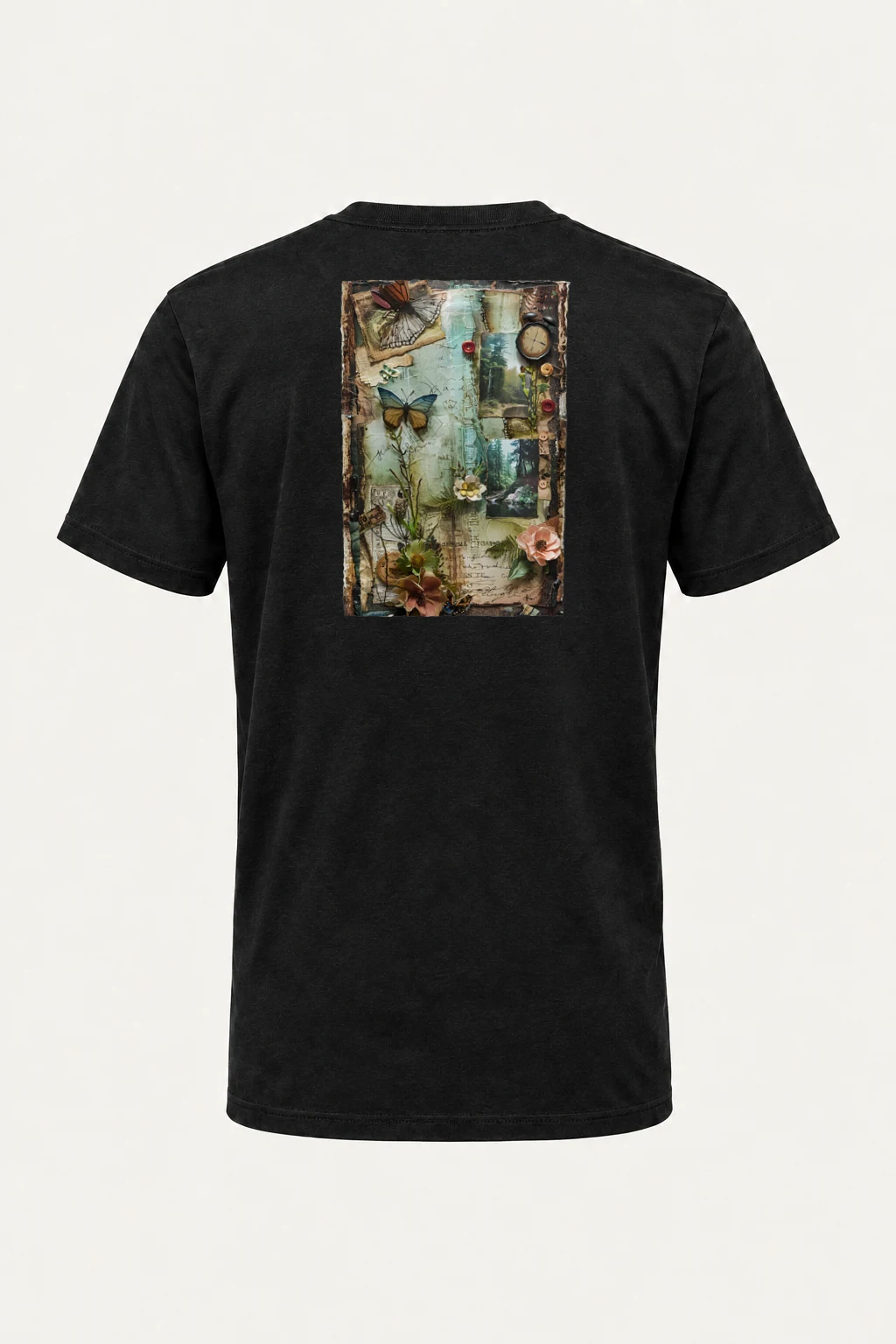 "Whimsical Memories" Heavyweight Unisex Crewneck T-shirt | Gildan 5000