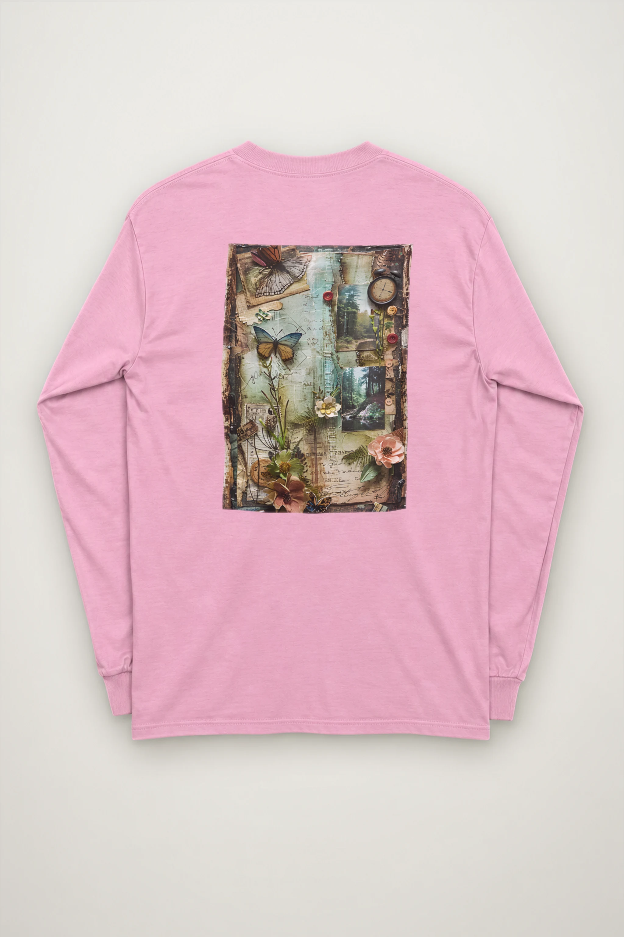 "Whimsical Memory Garden" Unisex Longsleeve T-shirt