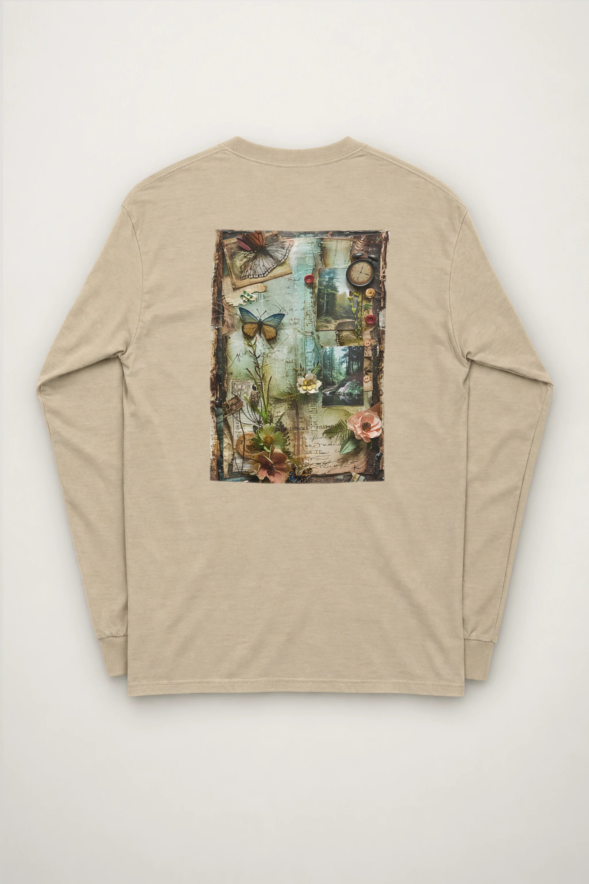 "Whimsical Memory Garden" Unisex Longsleeve T-shirt