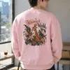 "Whimsical World Giraffe" Heavy Blend Unisex Crewneck Sweatshirt | Gildan 18000