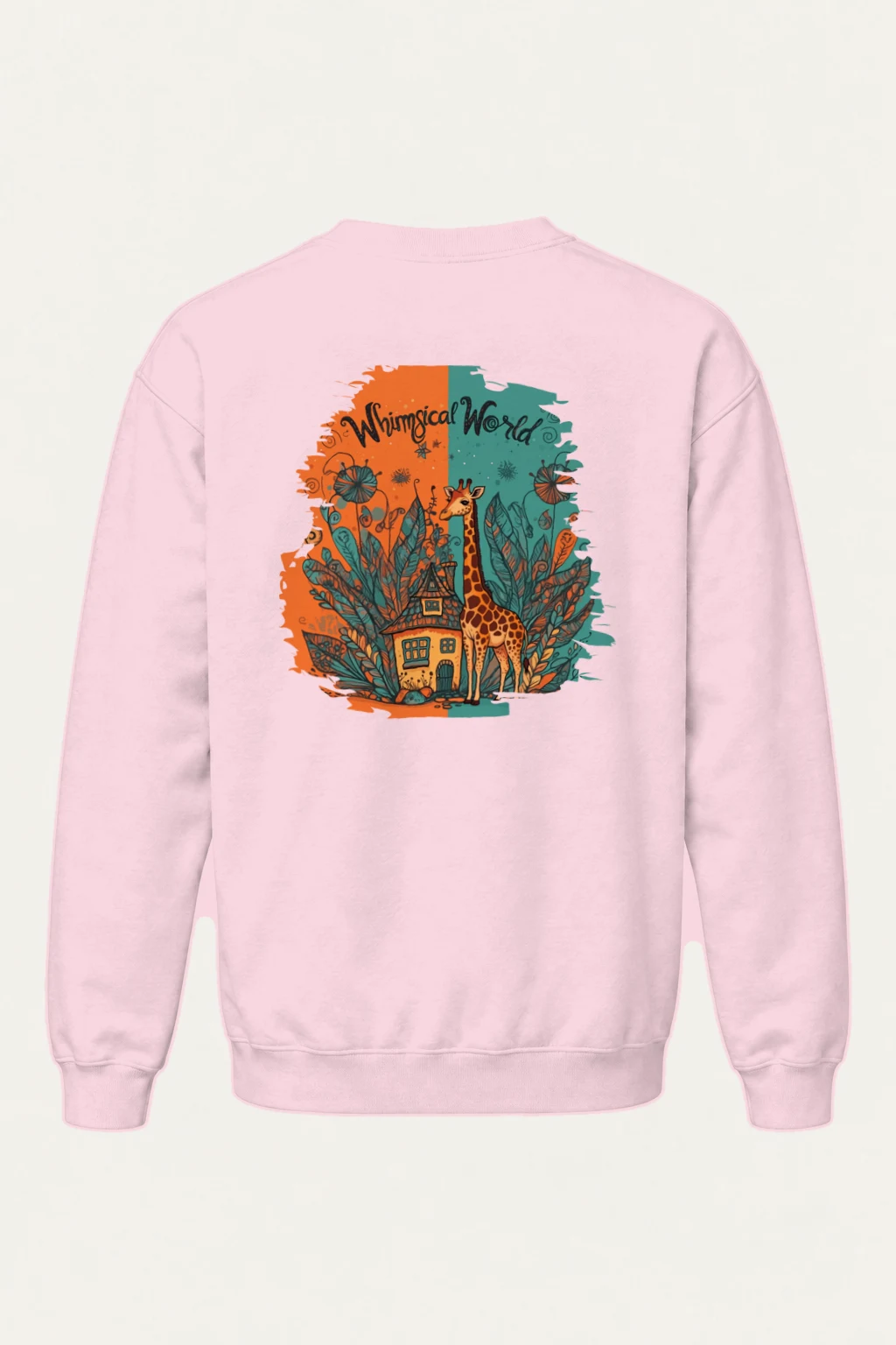 "Whimsical World" Heavy Blend Unisex Crewneck Sweatshirt | Gildan 18000