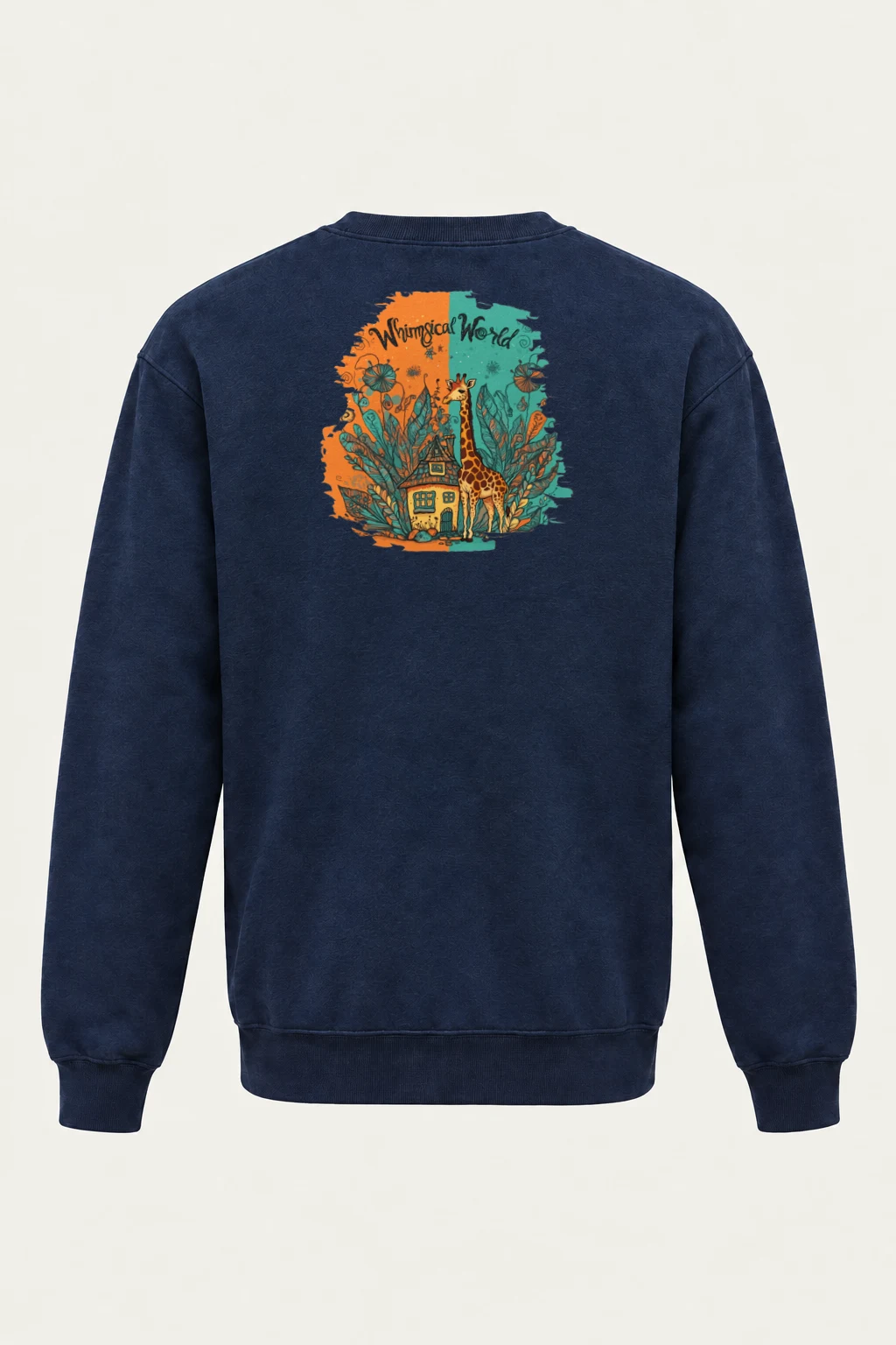 "Whimsical World" Heavy Blend Unisex Crewneck Sweatshirt | Gildan 18000