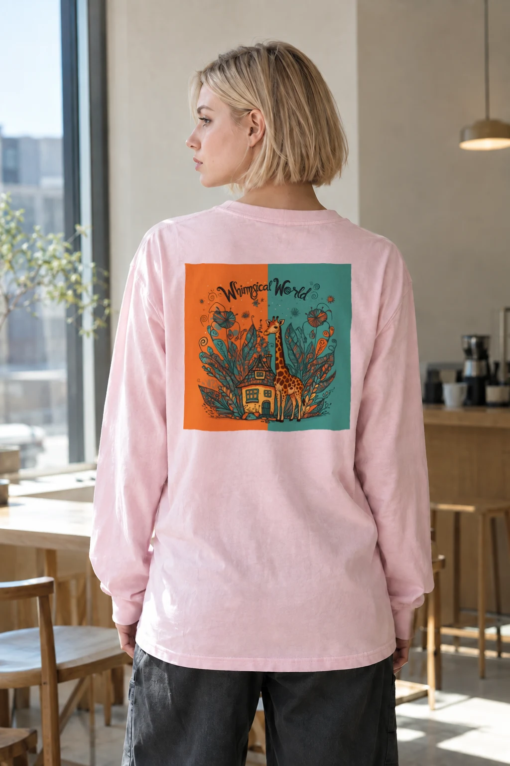 "Whimsical World" Unisex Longsleeve T-shirt | Gildan 2400