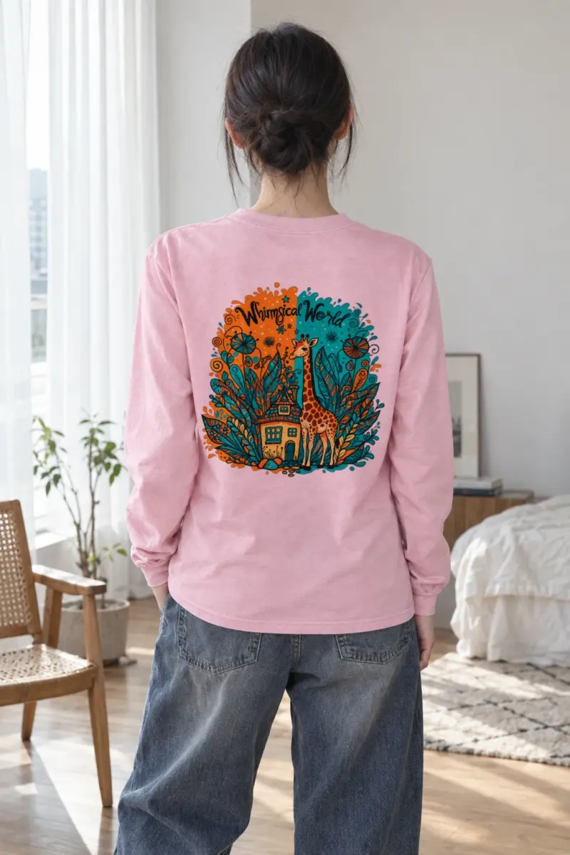 "Whimsical World" Unisex Longsleeve T-shirt