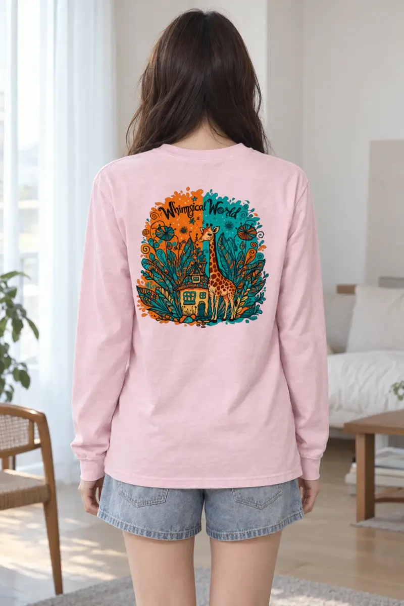 "Whimsical World" Unisex Longsleeve T-shirt | Gildan 2400
