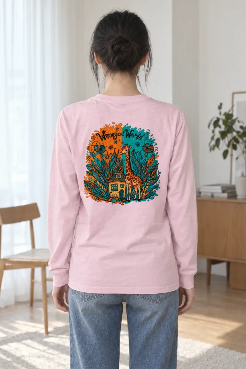 "Whimsical World" Unisex Longsleeve T-shirt
