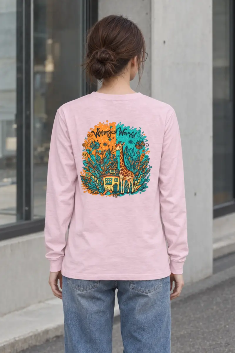 "Whimsical World" Unisex Longsleeve T-shirt