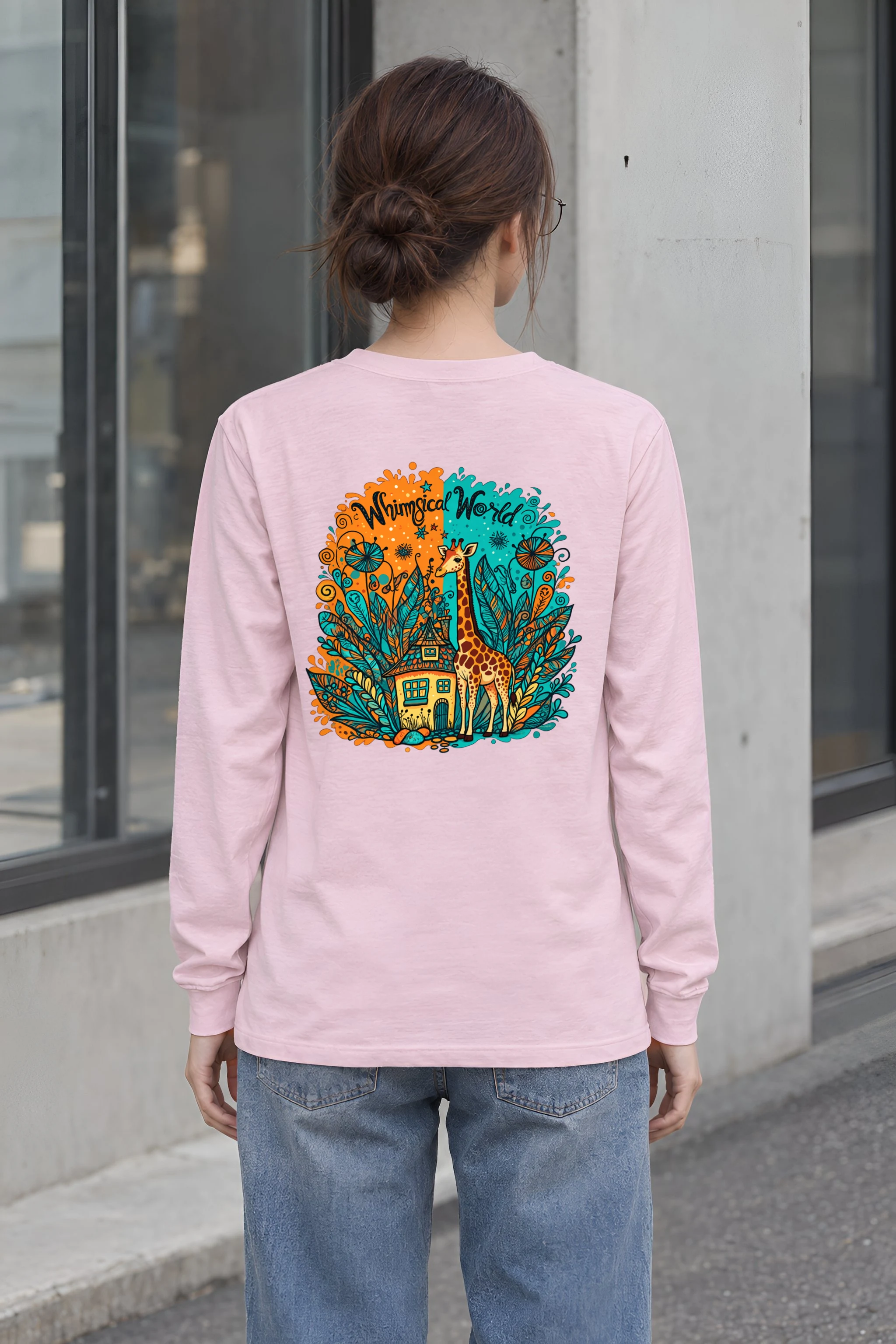 "Whimsical World" Unisex Longsleeve T-shirt
