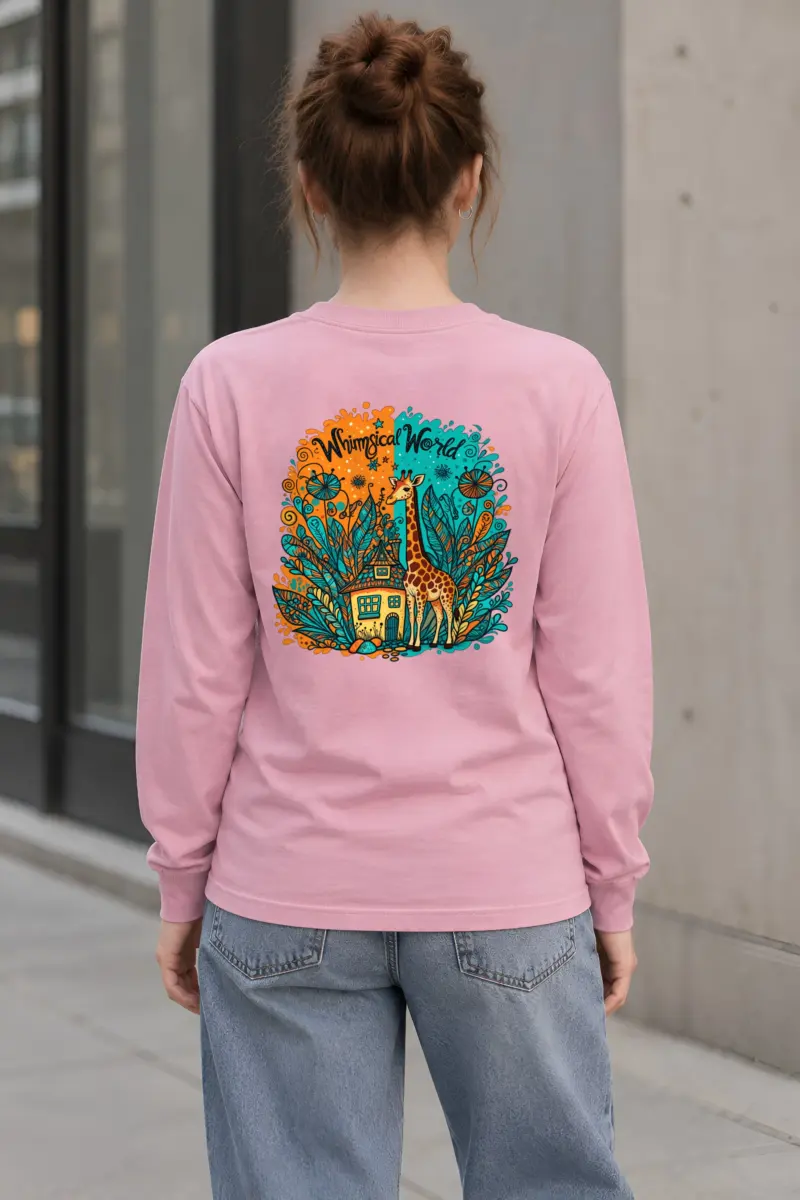 "Whimsical World" Unisex Longsleeve T-shirt