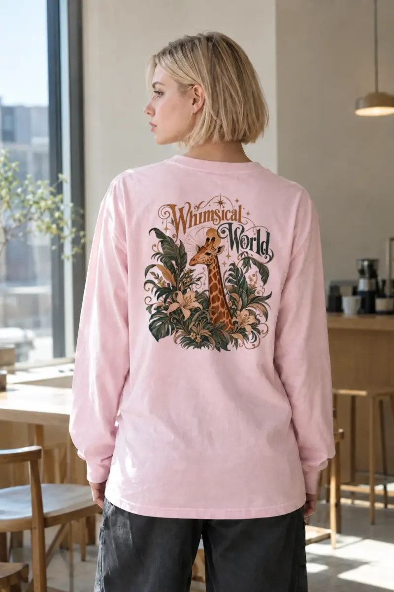"Whimsical World" Unisex Longsleeve T-shirt | Gildan 2400