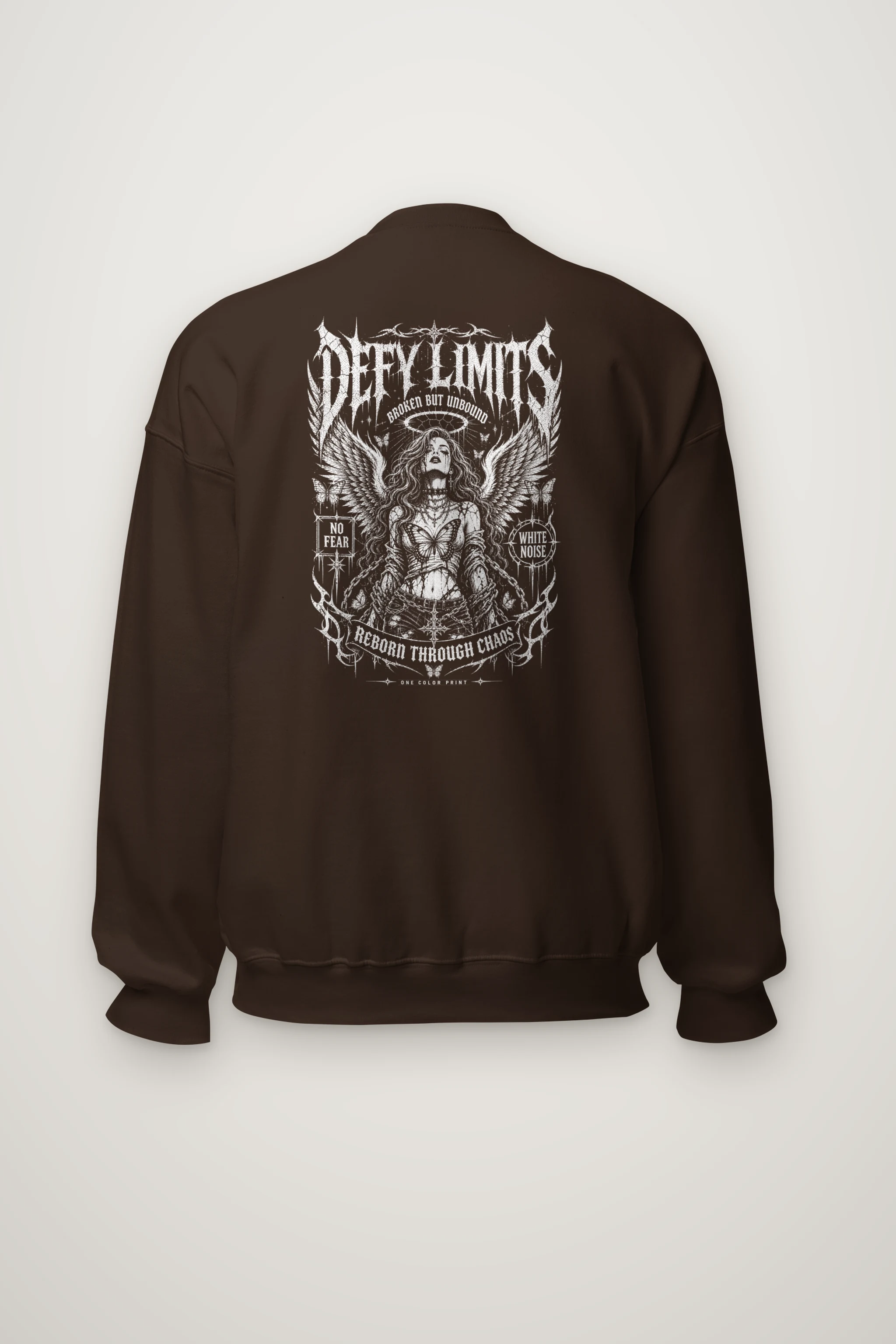 "White Noise Reborn" Heavy Blend Unisex Crewneck Sweatshirt