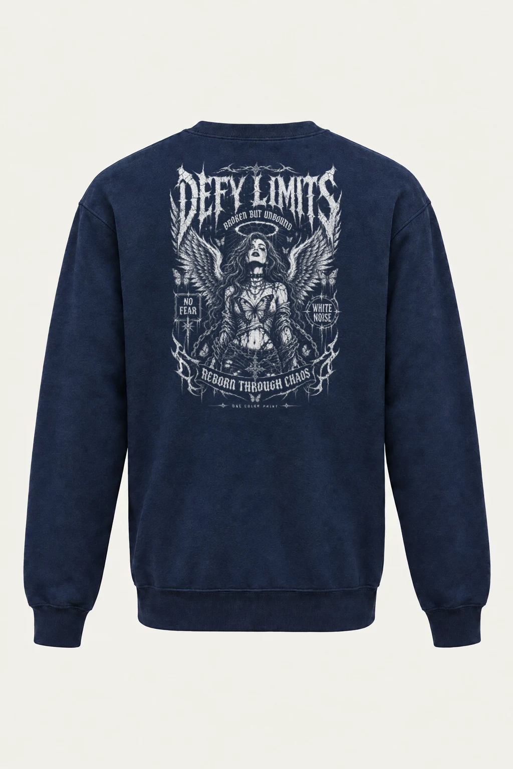 "White Noise Reborn" Heavy Blend Unisex Crewneck Sweatshirt | Gildan 18000