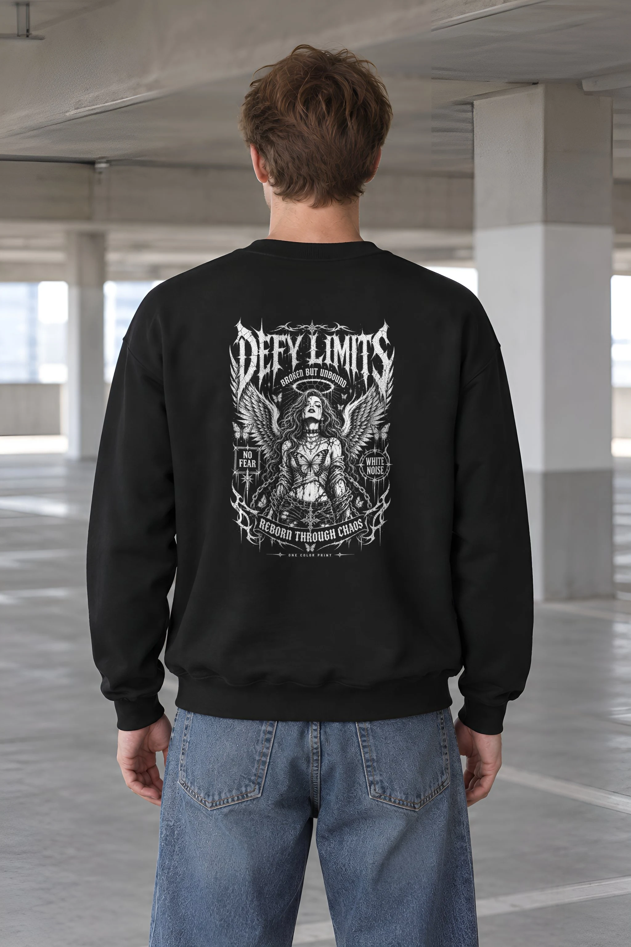 "White Noise Reborn" 1 Crewneck Sweatshirt