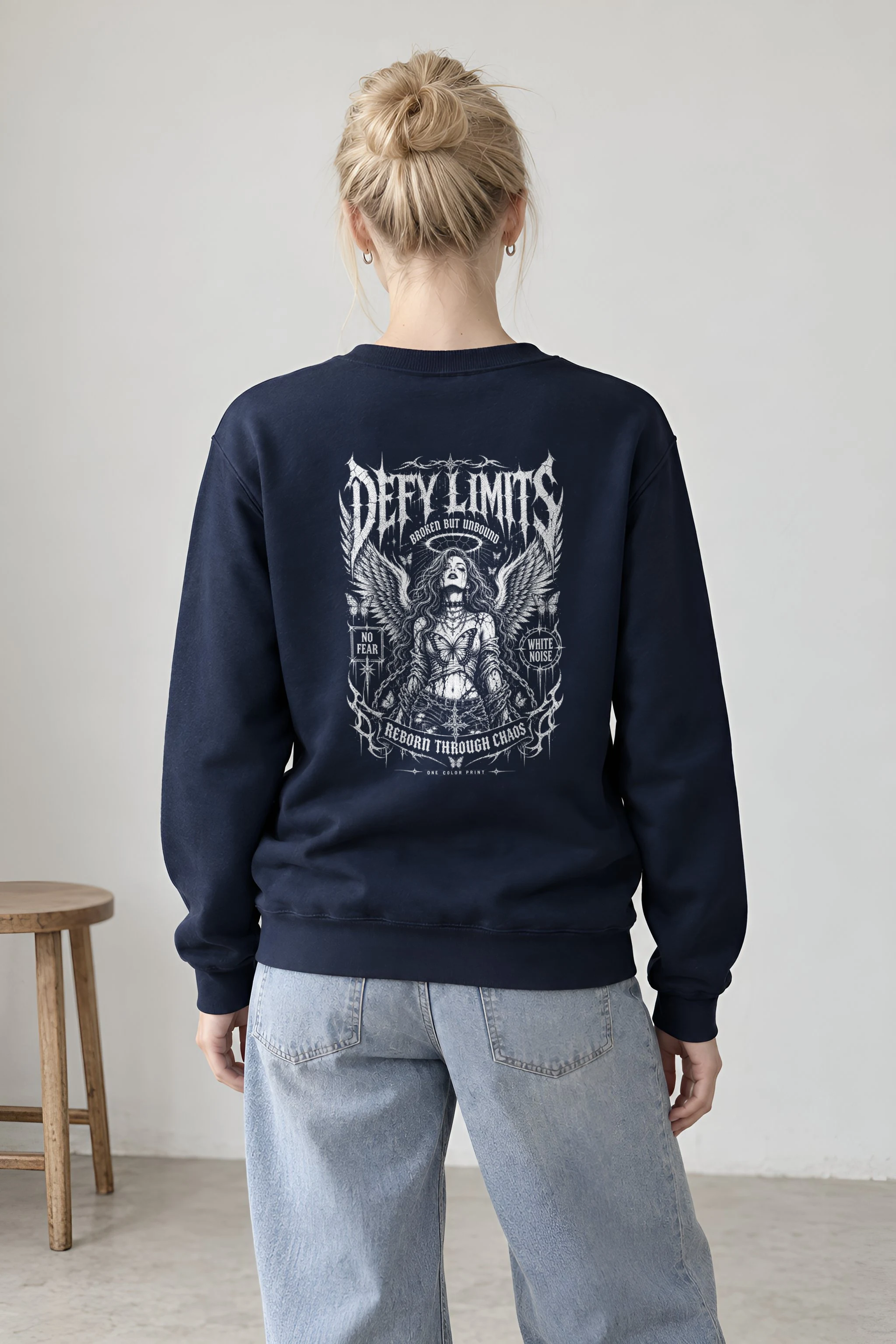 "White Noise Reborn" 1 Crewneck Sweatshirt