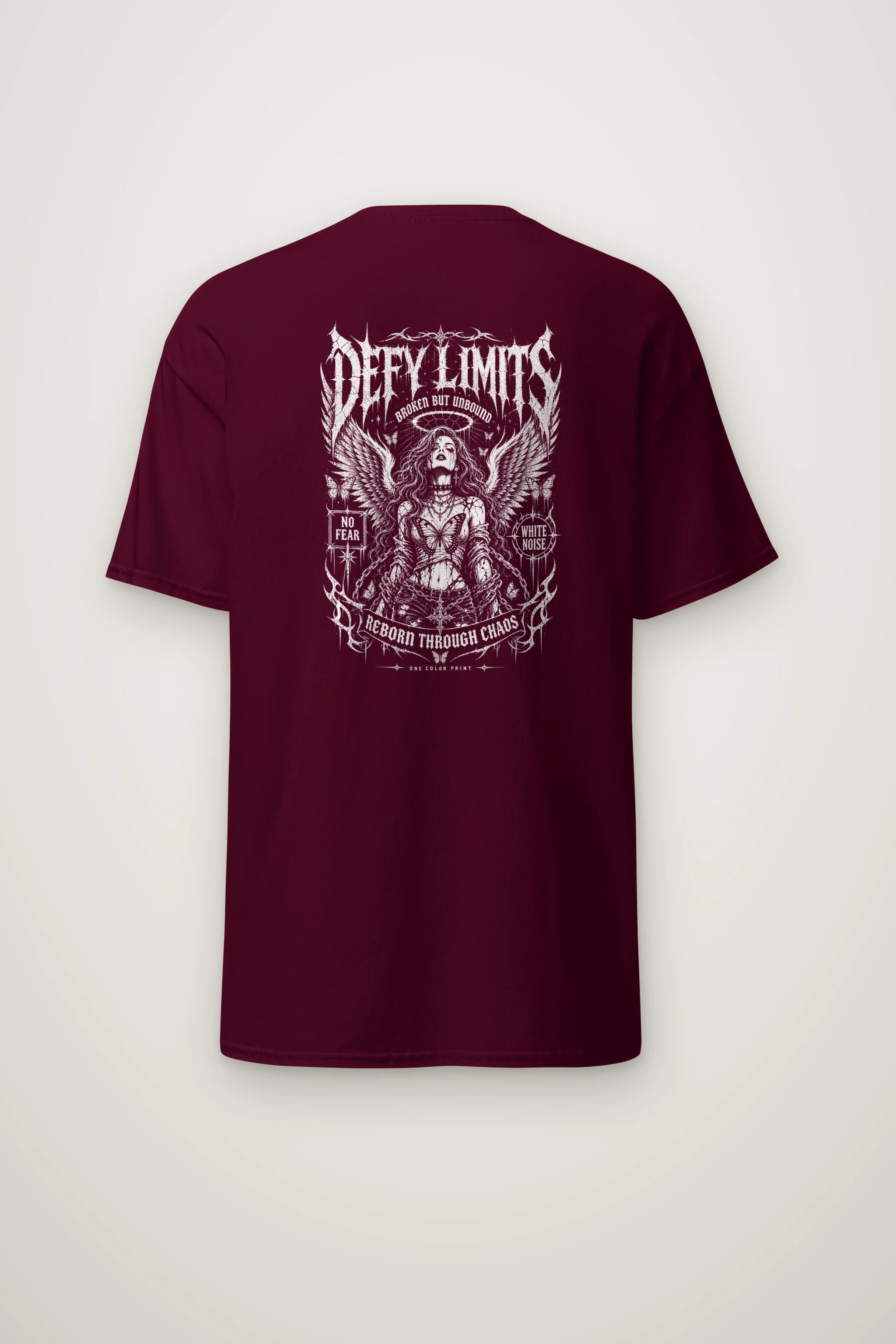"White Noise Reborn" Heavyweight Unisex Crewneck T-shirt