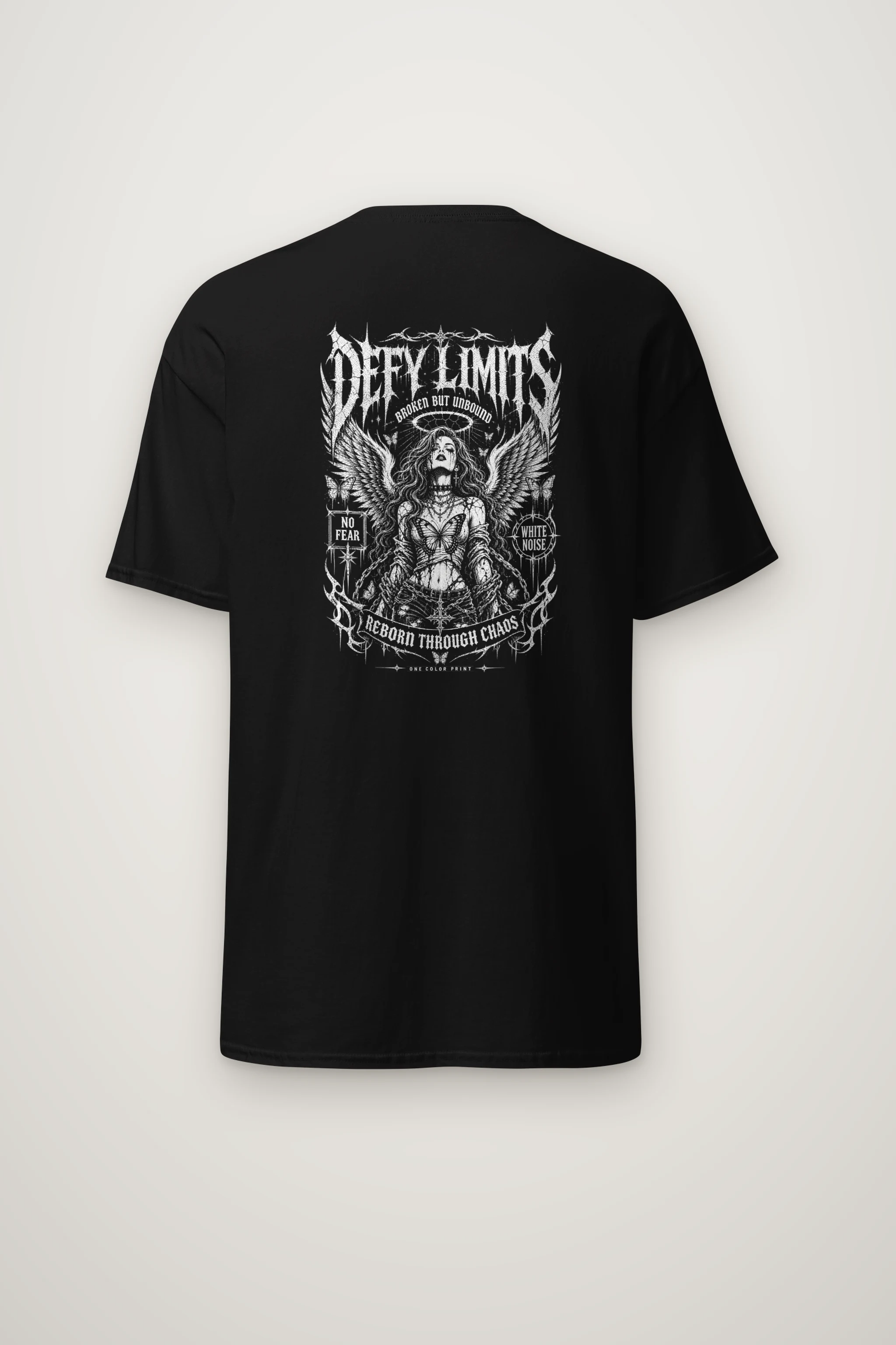 "White Noise Reborn" Heavyweight Unisex Crewneck T-shirt