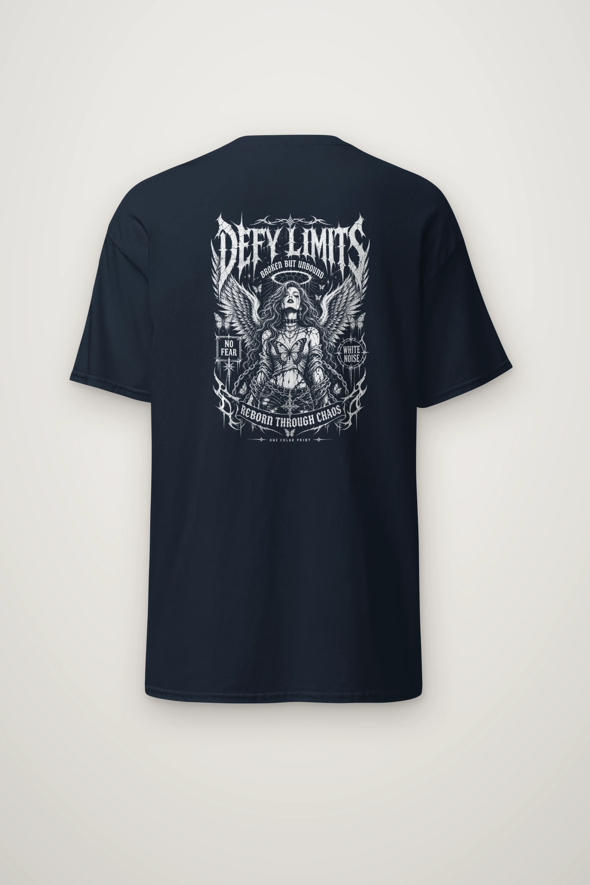 "White Noise Reborn" Heavyweight Unisex Crewneck T-shirt