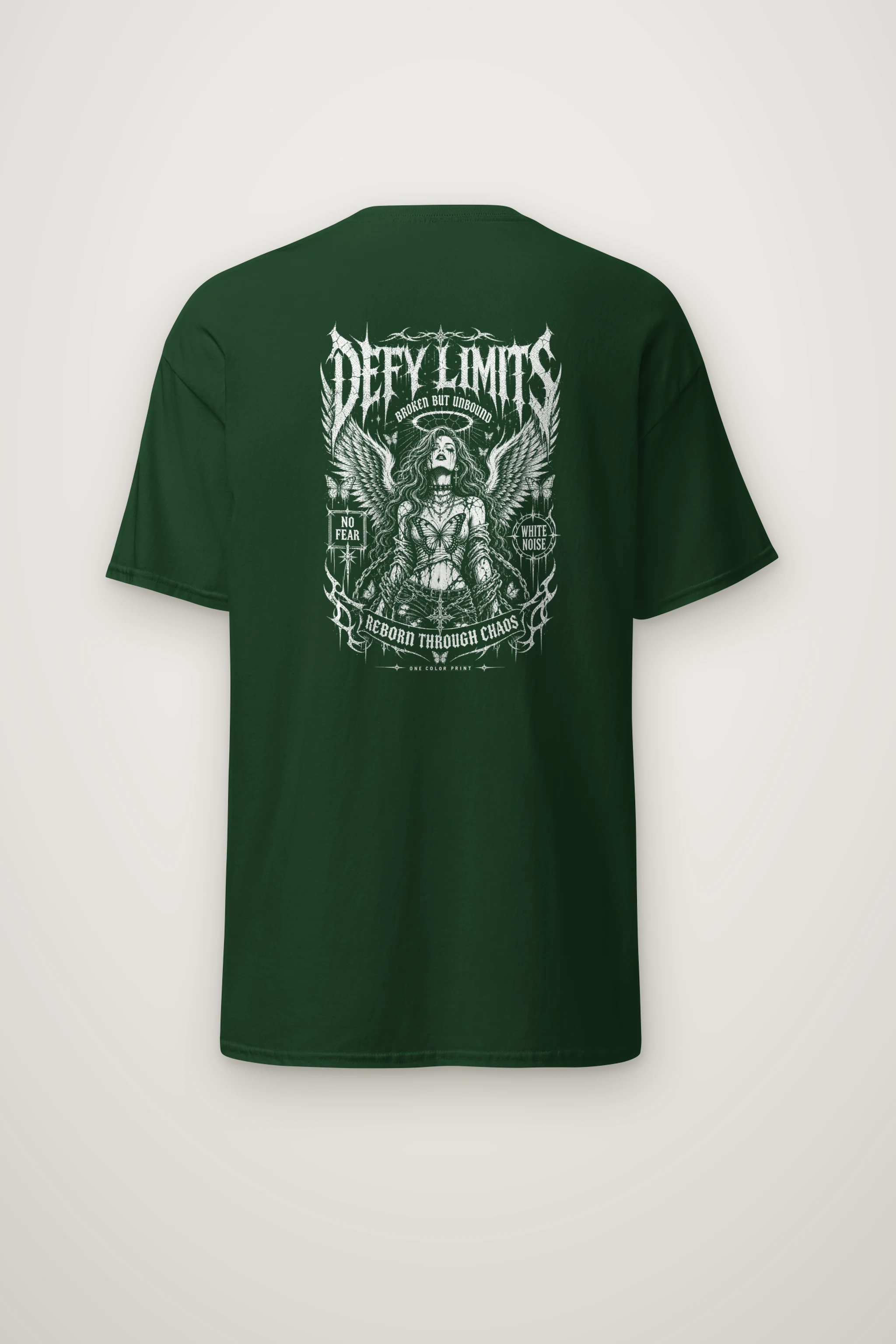 "White Noise Reborn" Heavyweight Unisex Crewneck T-shirt