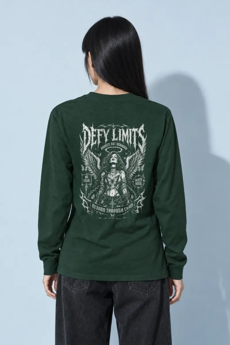 "White Noise Reborn" Unisex Longsleeve T-shirt