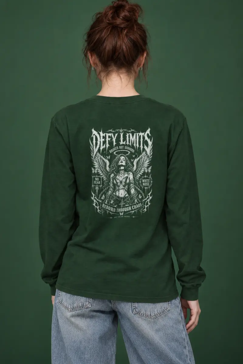 "White Noise Reborn" Unisex Longsleeve T-shirt