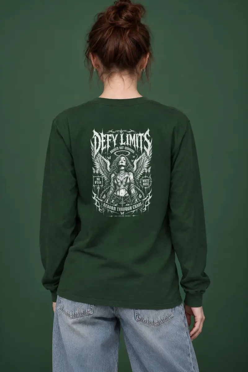 "White Noise Reborn" Unisex Longsleeve T-shirt