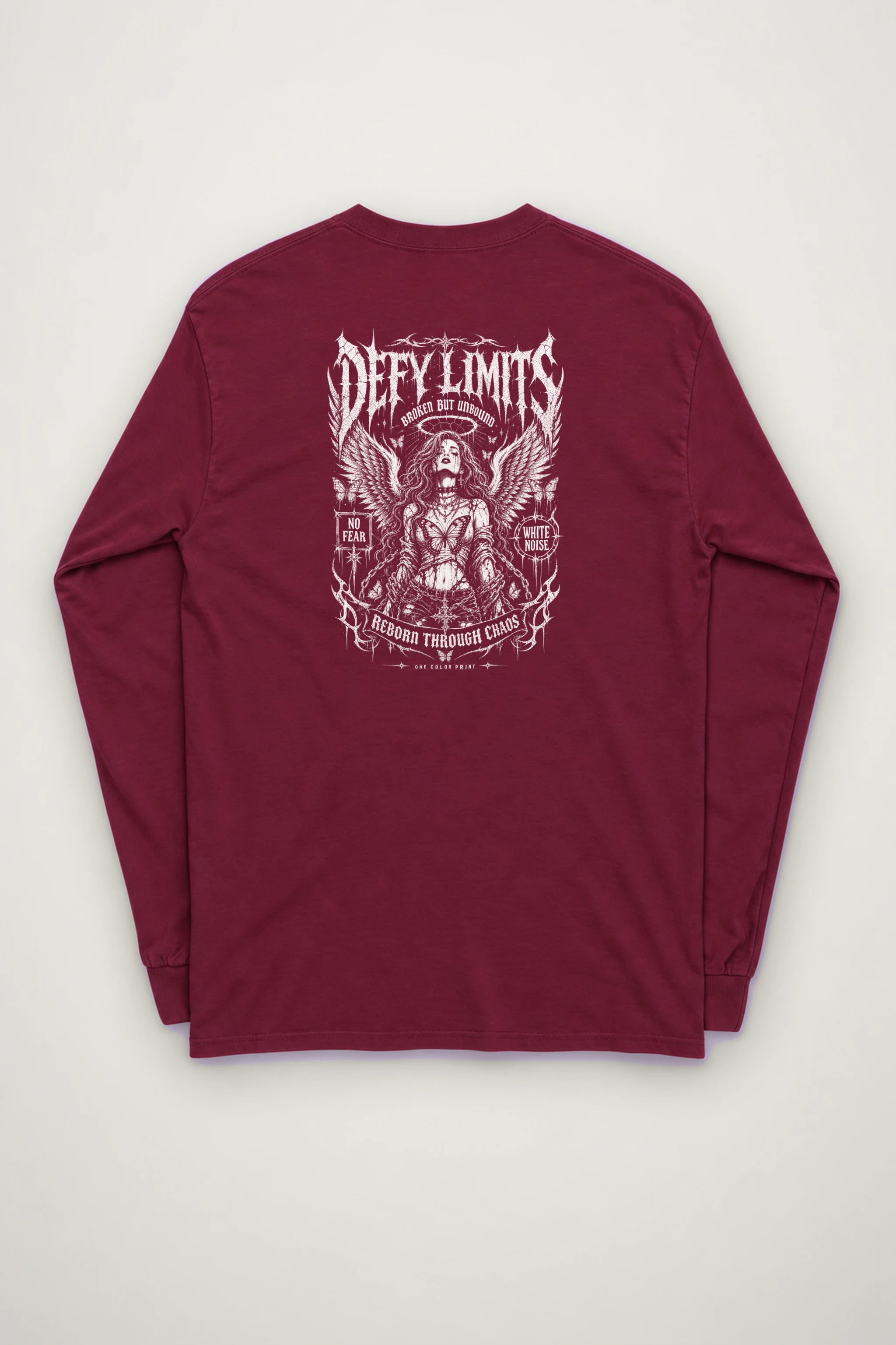 "White Noise Reborn" Unisex Longsleeve T-shirt