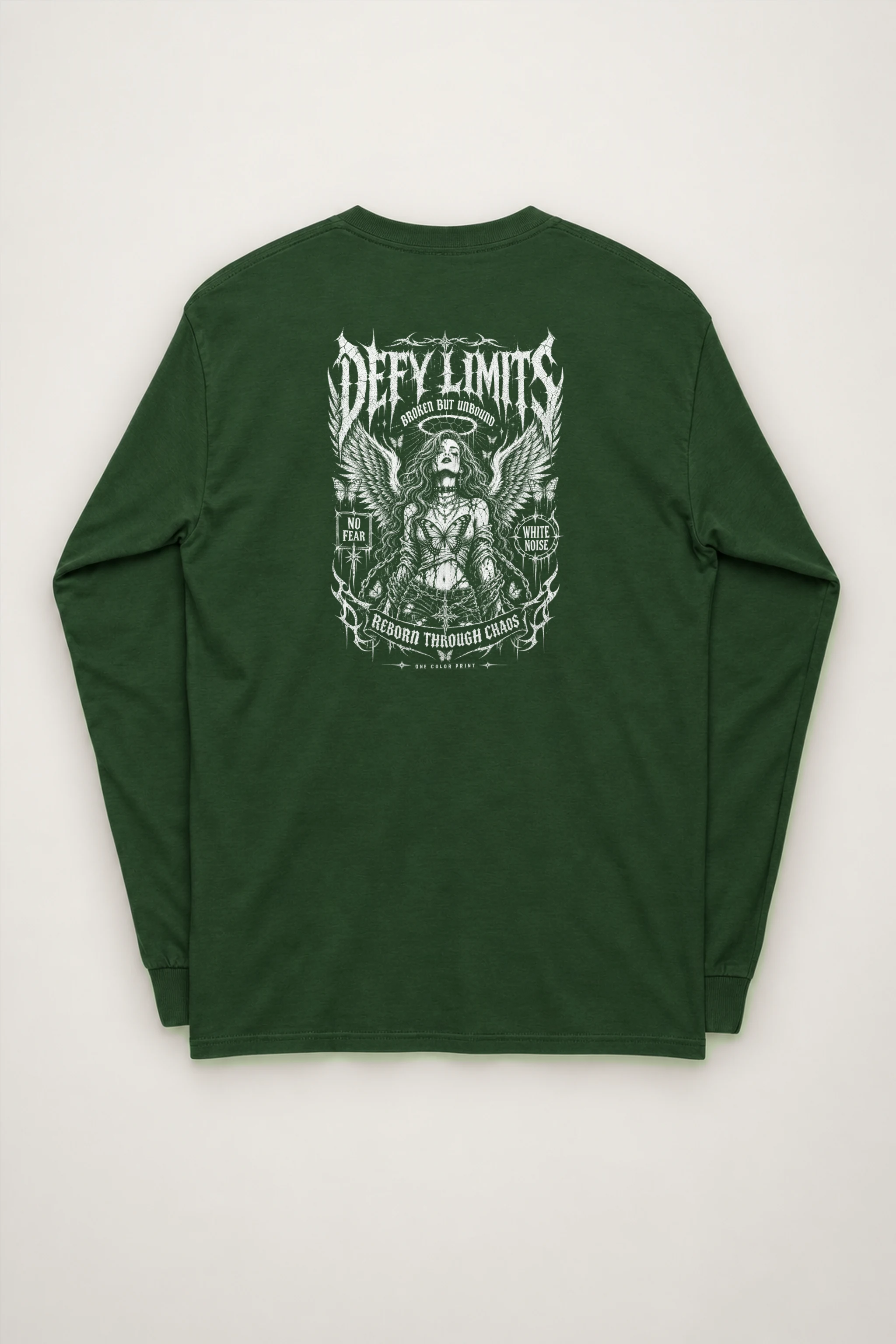 "White Noise Reborn" Unisex Longsleeve T-shirt