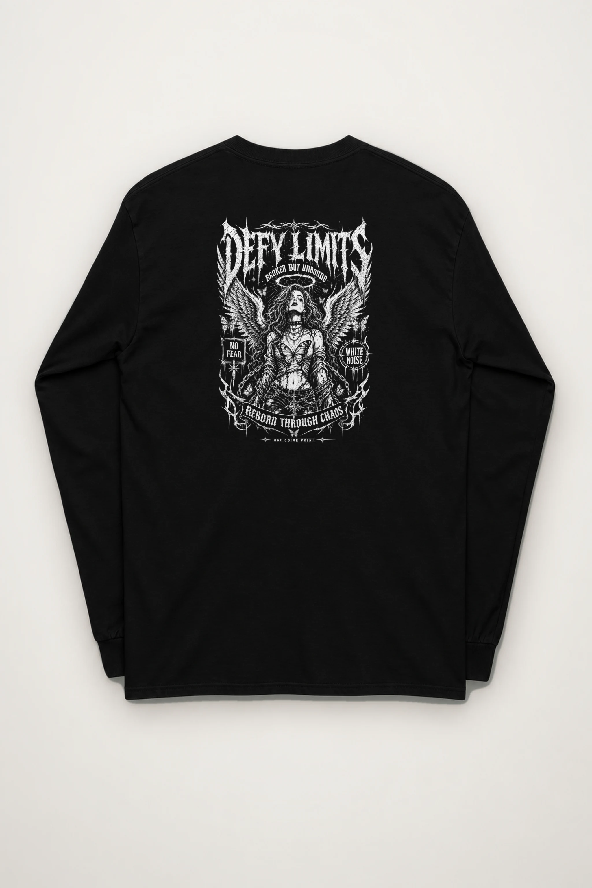 "White Noise Reborn" Unisex Longsleeve T-shirt