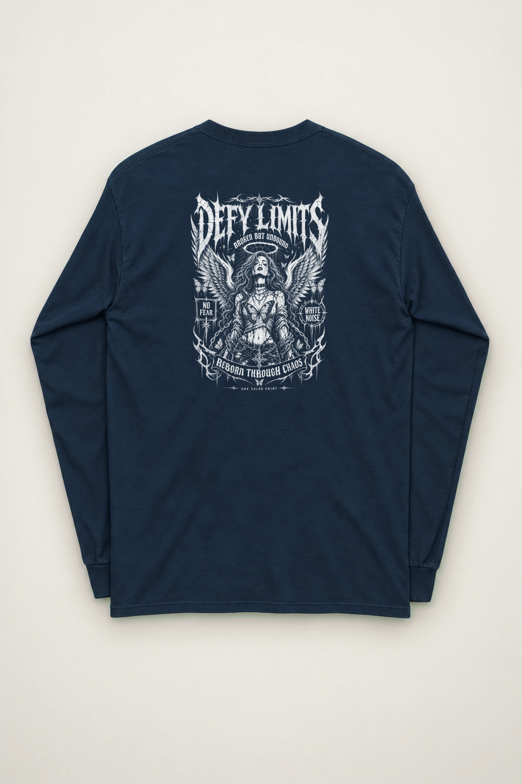 "White Noise Reborn" Unisex Longsleeve T-shirt
