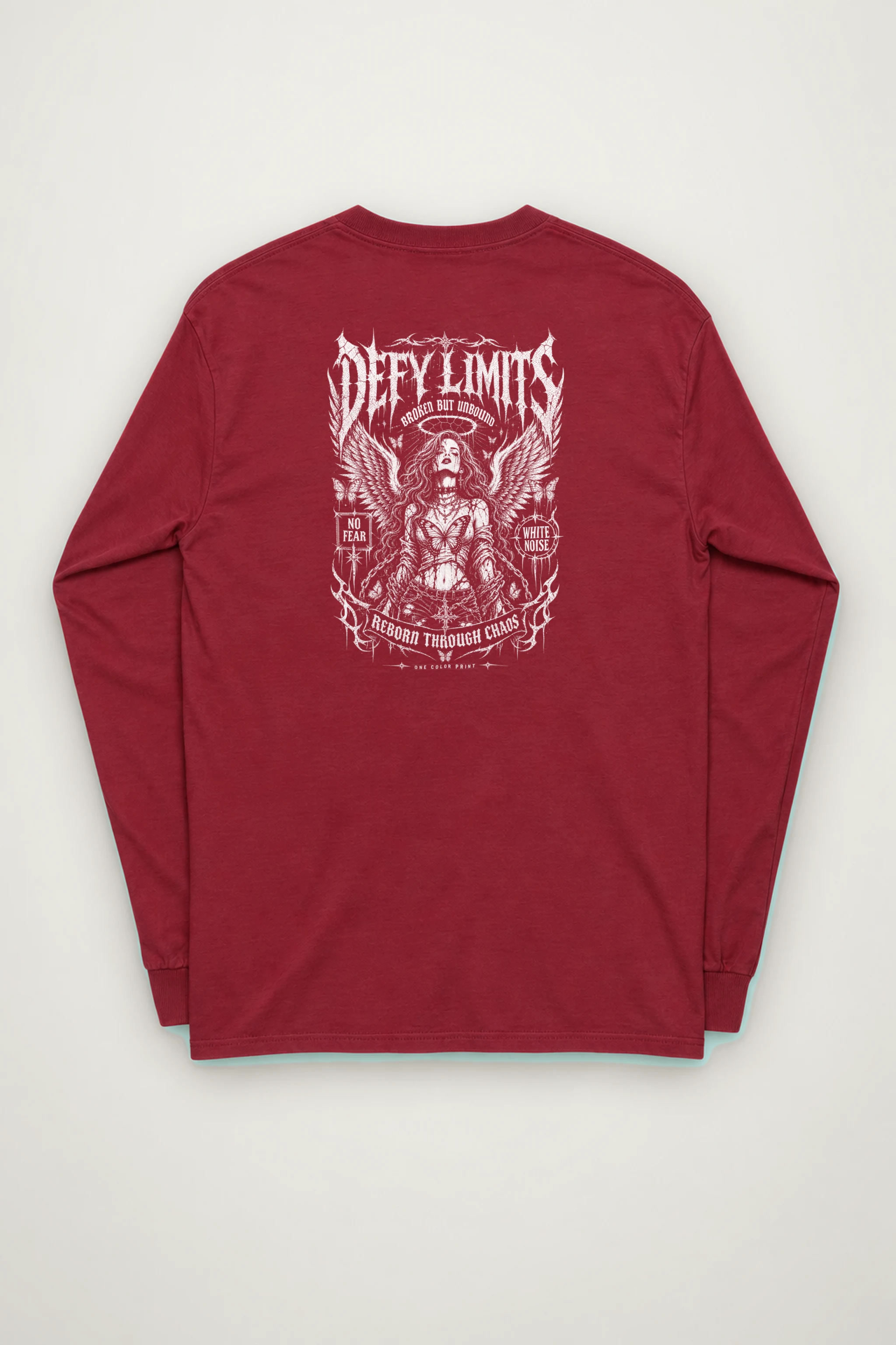 "White Noise Reborn" Unisex Longsleeve T-shirt