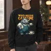 "Who Needs Caffeine" Heavy Blend Unisex Crewneck Sweatshirt
