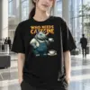 "Who Needs Caffeine" Heavyweight Unisex Crewneck T-shirt | Gildan 5000
