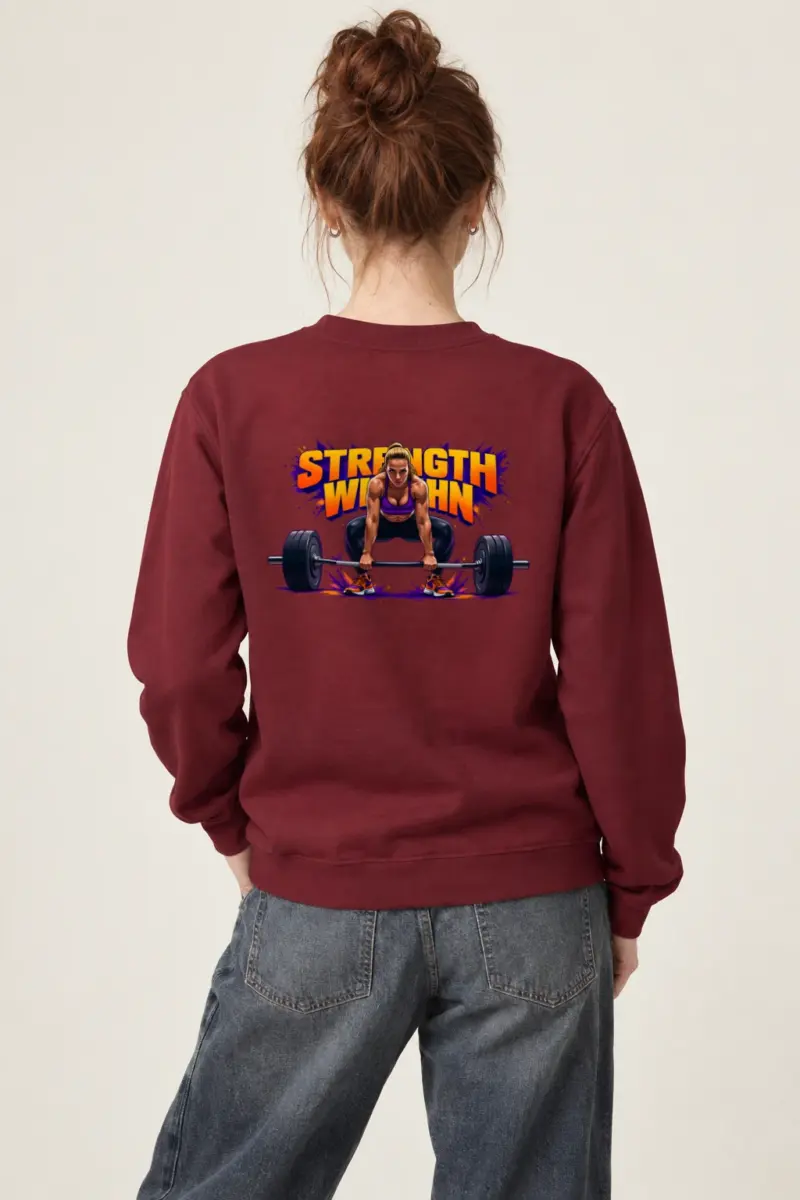 "Wide Stance Lifter" Heavy Blend Unisex Crewneck Sweatshirt