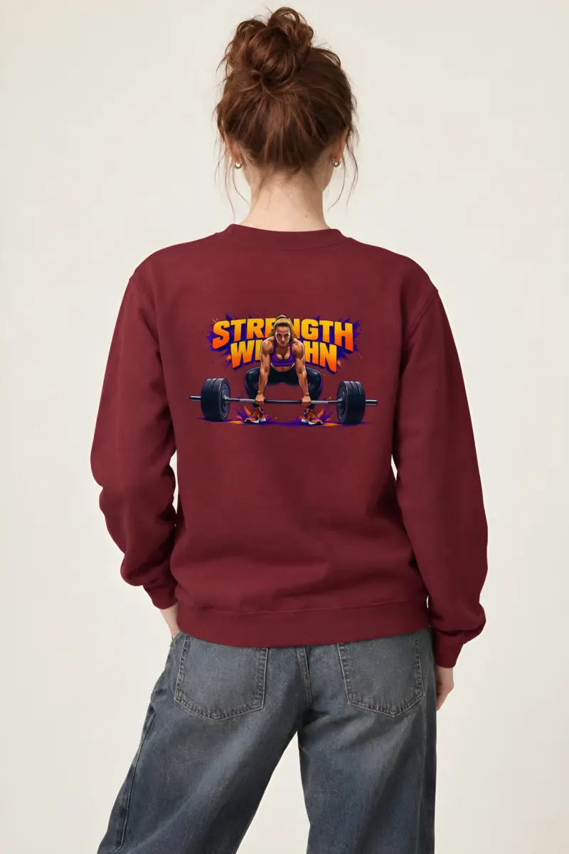 "Wide Stance Lifter" Heavy Blend Unisex Crewneck Sweatshirt