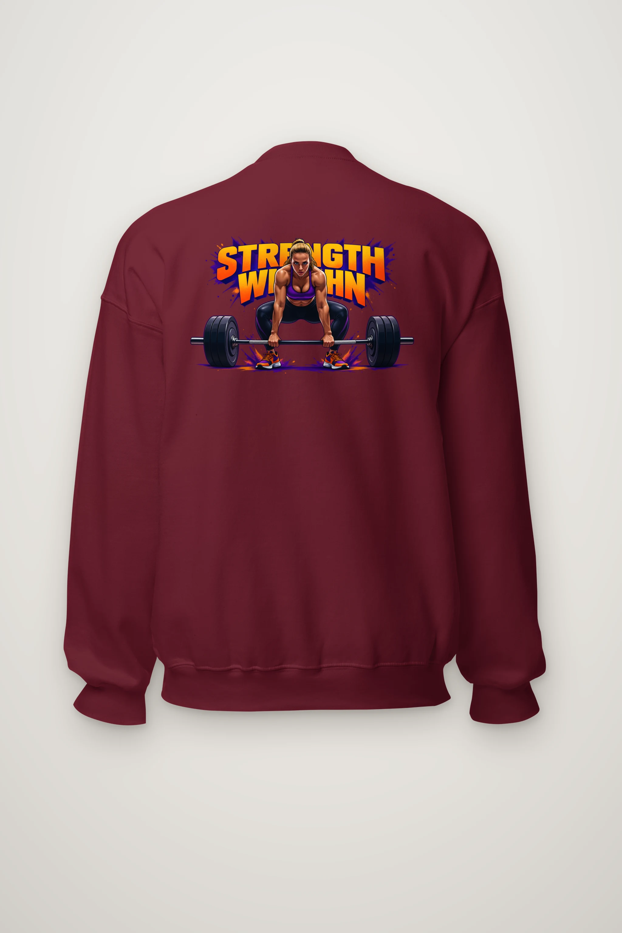 "Wide Stance Lifter" Heavy Blend Unisex Crewneck Sweatshirt