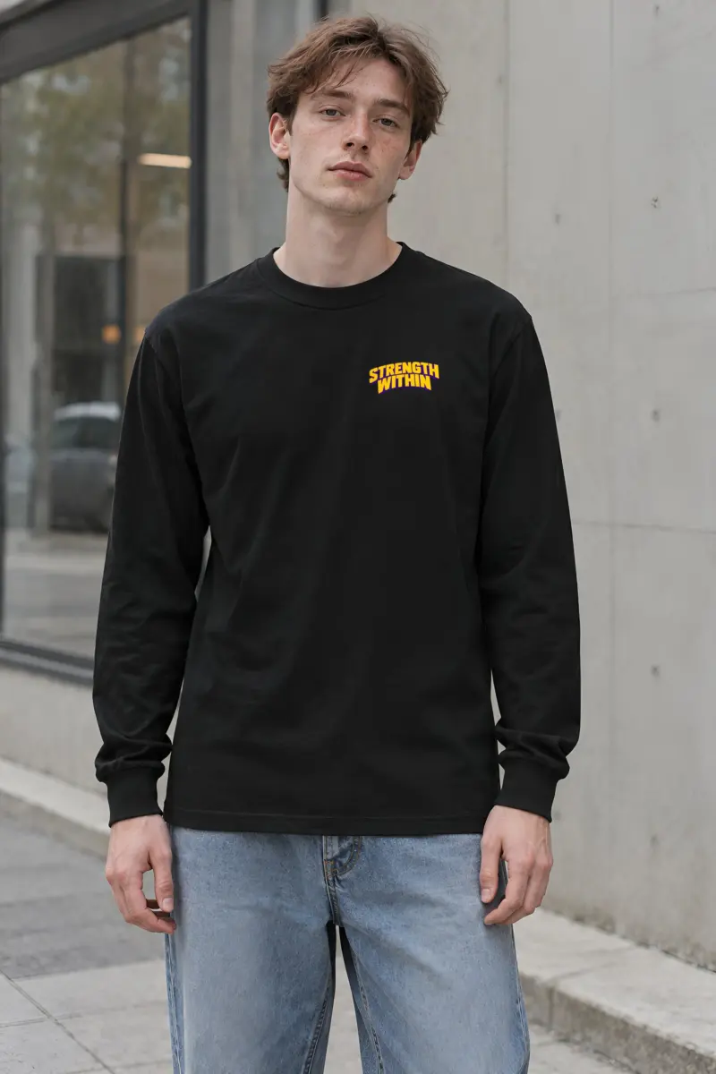"Wide Stance Lifter" Unisex Longsleeve T-shirt