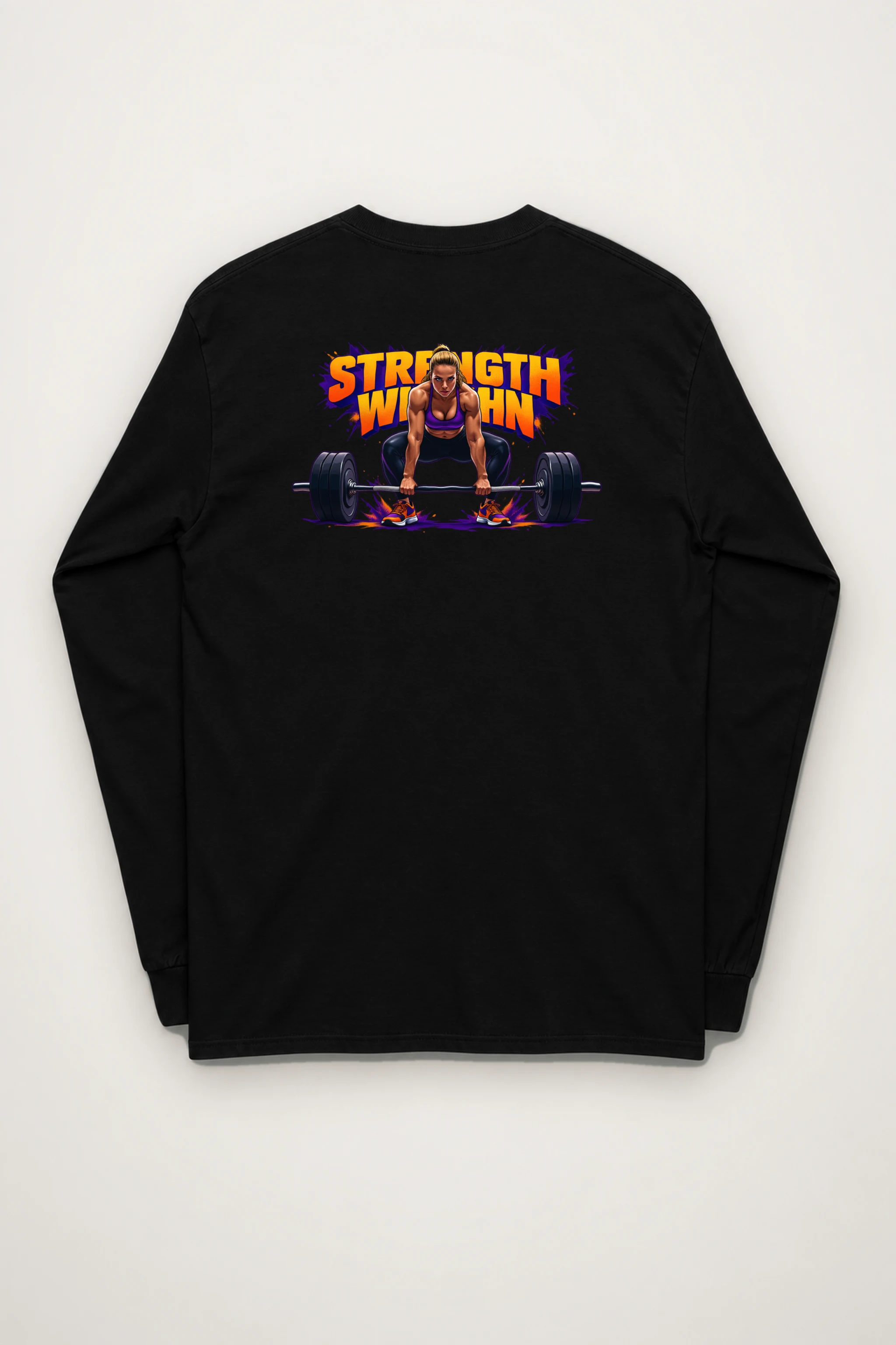 "Wide Stance Lifter" Unisex Longsleeve T-shirt