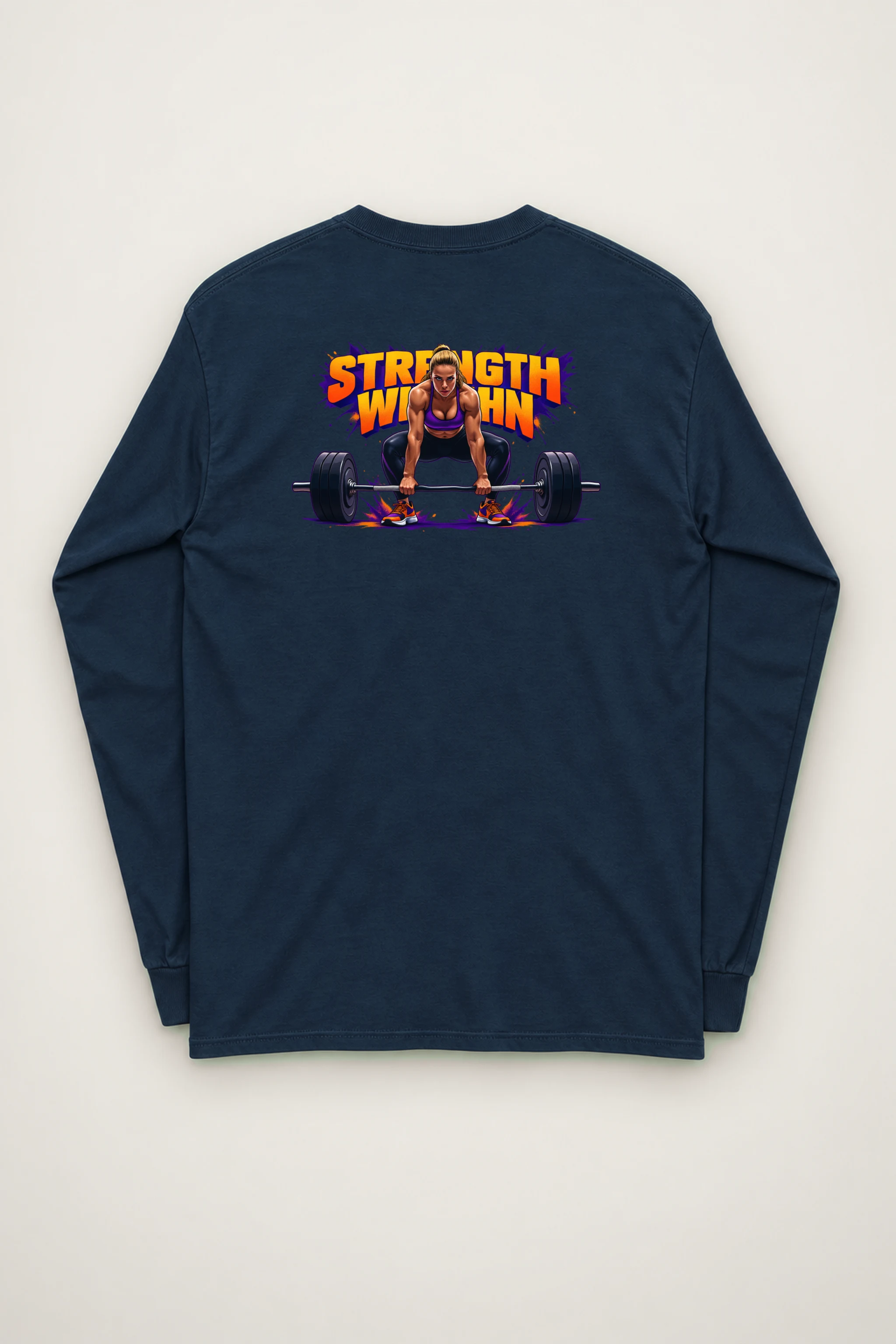 "Wide Stance Lifter" Unisex Longsleeve T-shirt