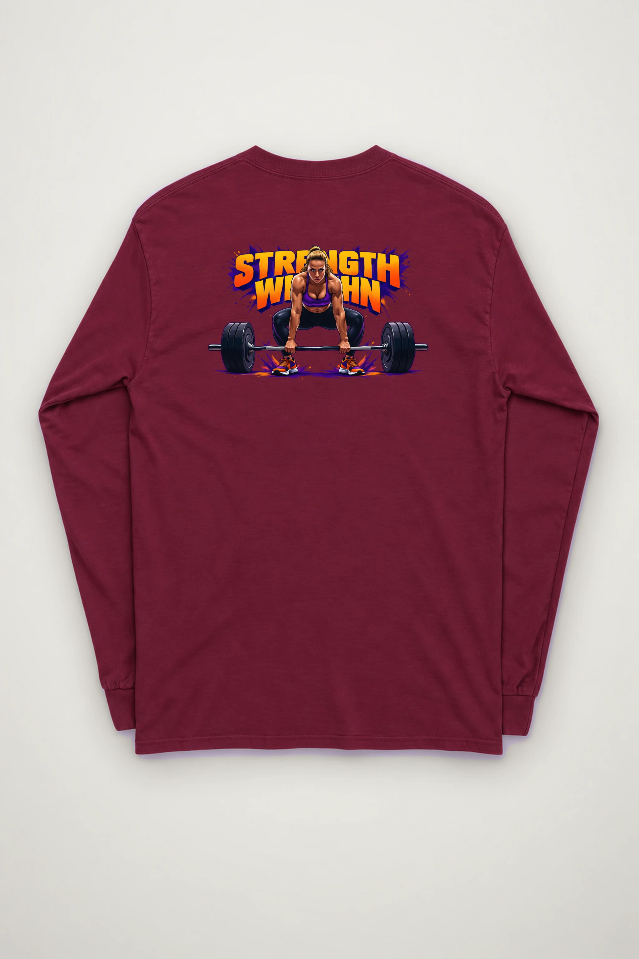"Wide Stance Lifter" Unisex Longsleeve T-shirt