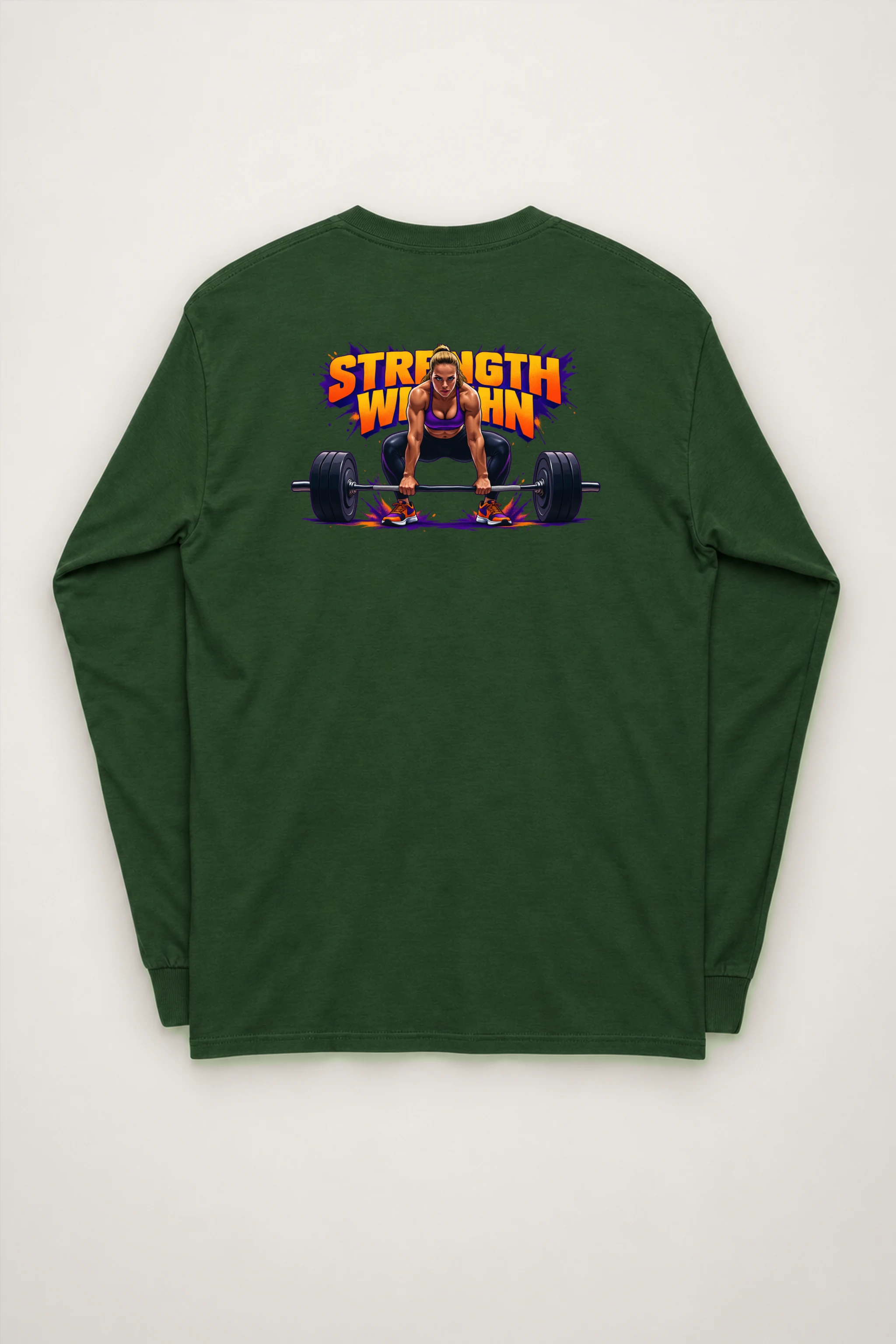 "Wide Stance Lifter" Unisex Longsleeve T-shirt
