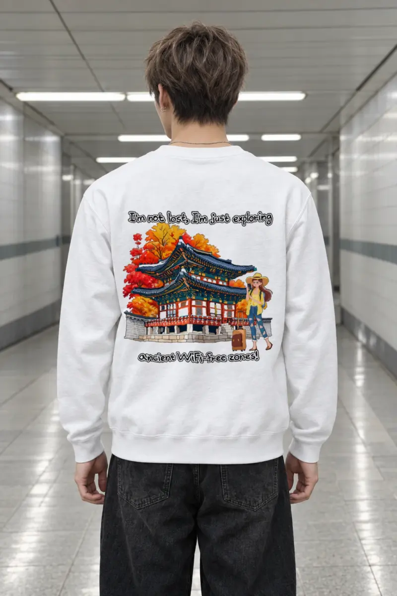 "WiFi-Free Zones" Heavy Blend Unisex Crewneck Sweatshirt