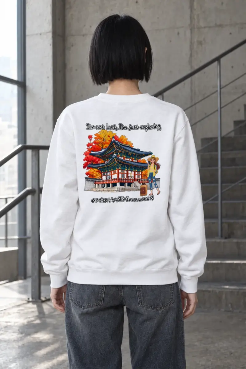 "WiFi-Free Zones" Heavy Blend Unisex Crewneck Sweatshirt