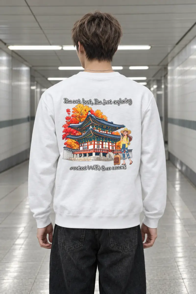 "WiFi-Free Zones" Heavy Blend Unisex Crewneck Sweatshirt