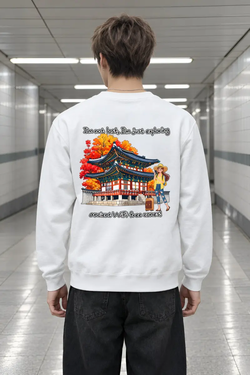 "WiFi-Free Zones" Heavy Blend Unisex Crewneck Sweatshirt