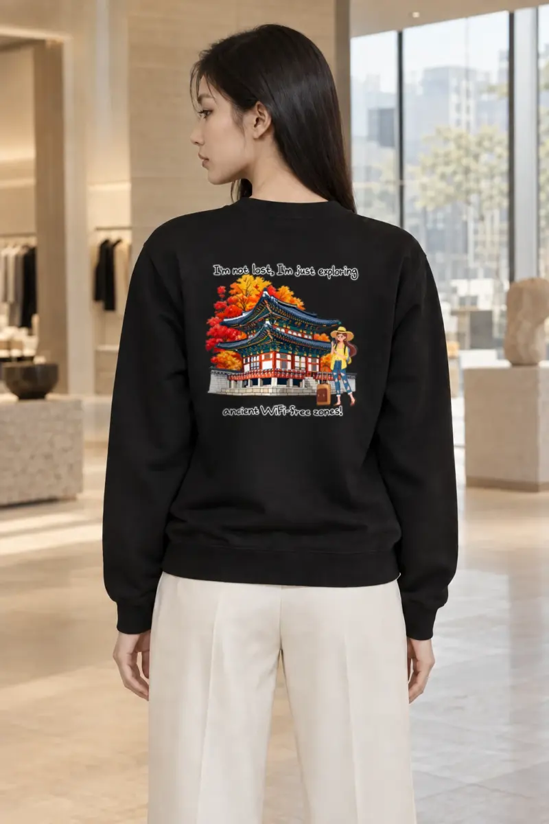 "WiFi-Free Zones" Heavy Blend Unisex Crewneck Sweatshirt | Gildan 18000