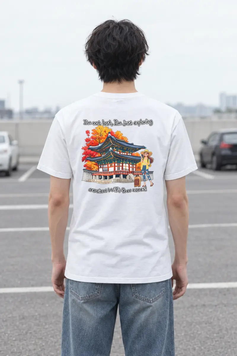 "WiFi-Free Zones" Heavyweight Unisex Crewneck T-shirt