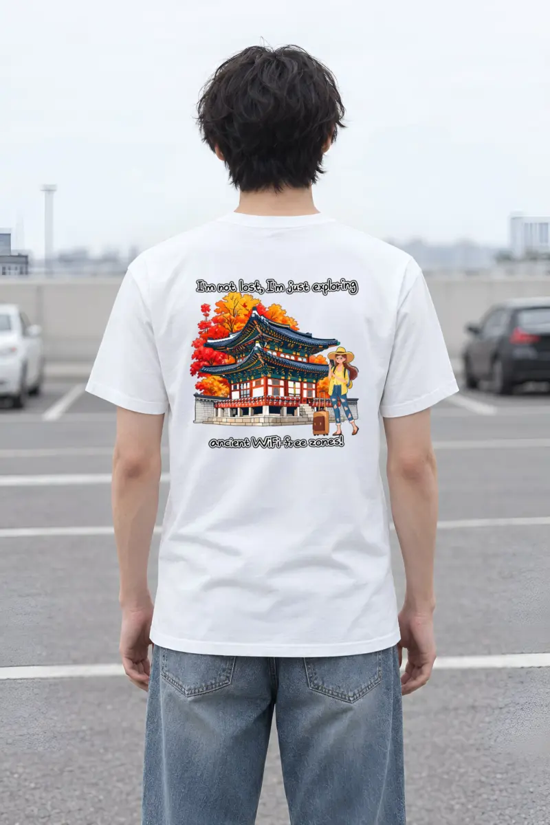 "WiFi-Free Zones" Heavyweight Unisex Crewneck T-shirt
